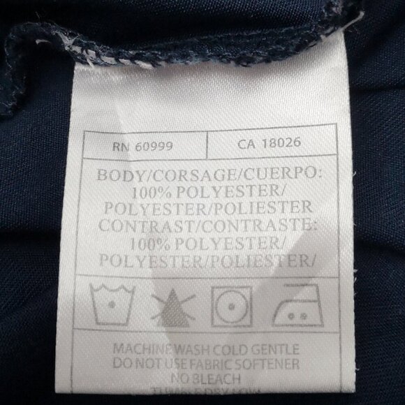 Antigua Men's Size Large Navy w/ Boston Red Sox "B" Short Sleeves Polo - Picture 5 of 10